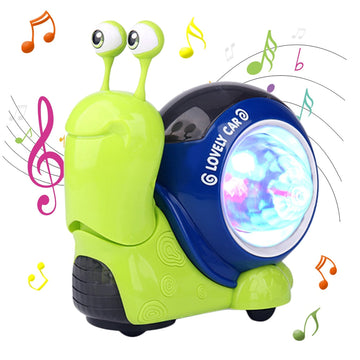 DiscoSnail™ - Crawling Snail Baby Toy -