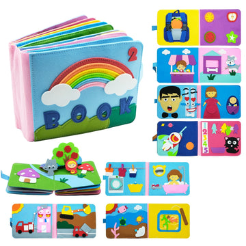 Adventure Book™ - Washable Montessori 3D Story Busy Board
